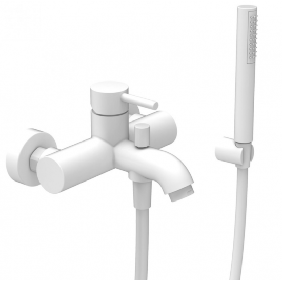 Μπαταρία Λουτρού La Torre New Tech 12019-300 White Matt Λευκό Ματ